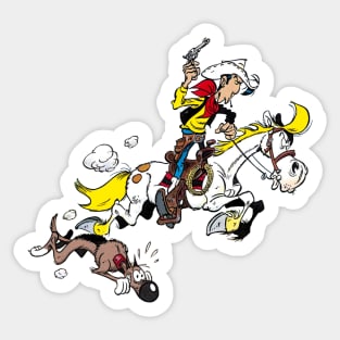 Lucky Luke Sticker